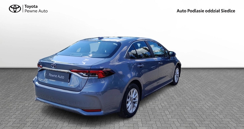 Toyota Corolla cena 100900 przebieg: 31366, rok produkcji 2022 z Świebodzin małe 301